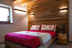 Camera da letto con vasca