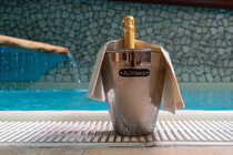 spa prive con bottiglia