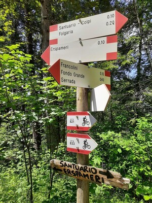 cartelli trekking Casa Alpina