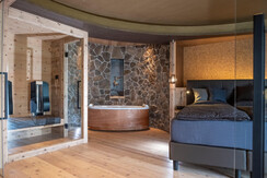 sauna e vaca idromassaggio in camera