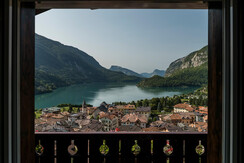 View of lake Molveno