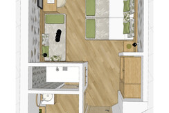 Comfort tripla con vista