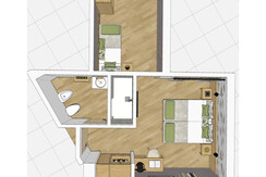 SUPERIOR FAMILY TRIPLA  (senza vista)