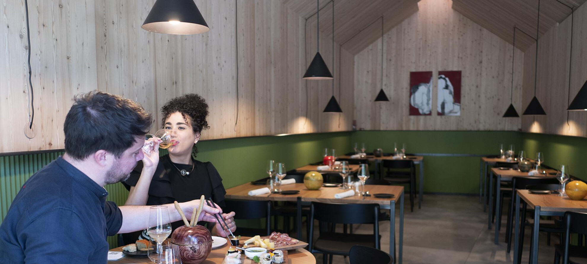 Aperitif or dinner at the Innesti Restaurant