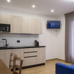  foto van Hotel suite, douche en bad, WC