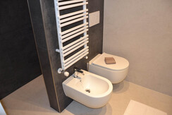 Bagno con doccia walk-in