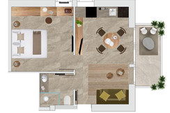 BILOCALE FINTO (NO SECONDO BAGNO)