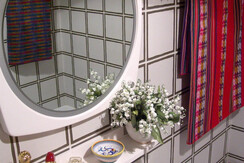 bathroom with bath