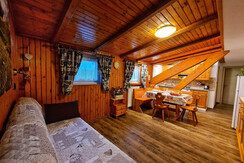 Attic flat with view of the Dolomites