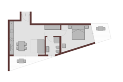 Appartement op de 2e verdieping