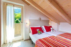 appartamento Casa Molini vista bosco - camera