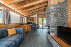 Bungalow Premium con caminetto trifacciale