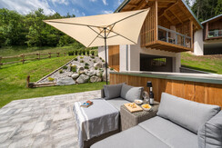 Bungalow Premium con caminetto trifacciale