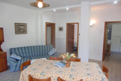 Vista del soggiorno