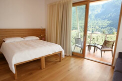 Camera da letto con balcone, Agritur Anselmi