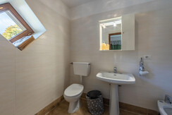 Private bathroom with shower