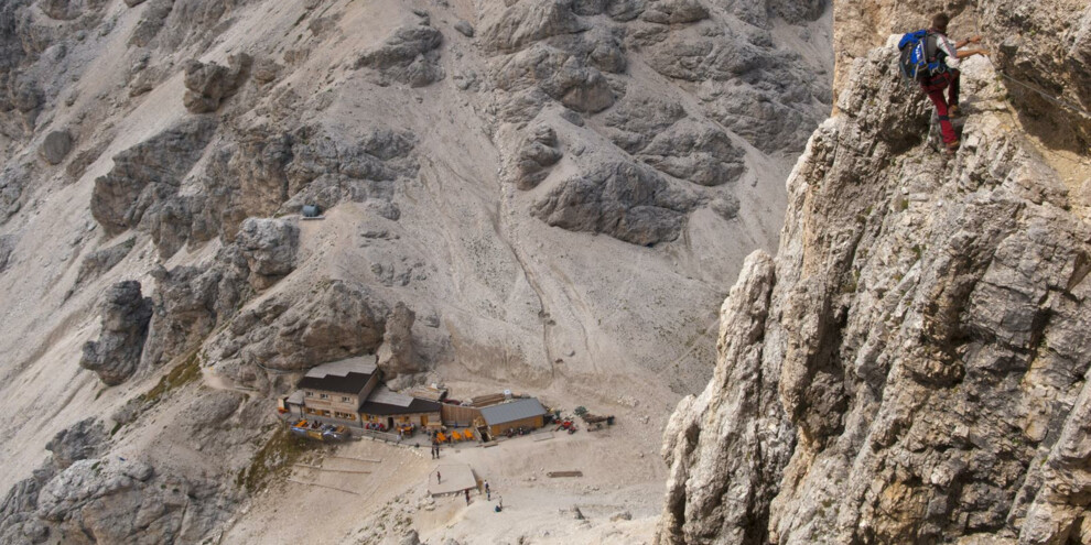 via ferrata Catinaccio d'Antermoia