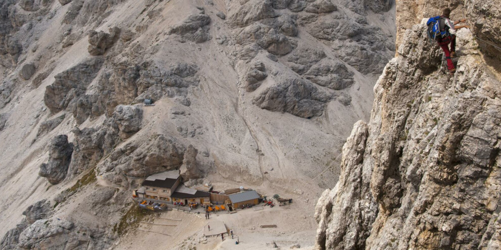 via ferrata Catinaccio d'Antermoia
