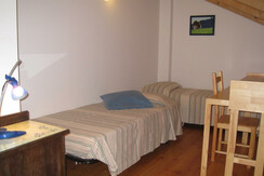 soppalco con uno/due letti singoli supplementari