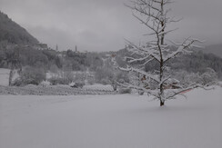 Panorama del paese di Castello Tesino