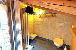 Bagno azzurro zona notte