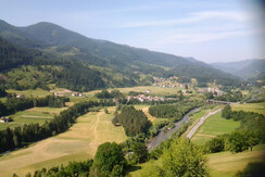 vista dal terrazzo