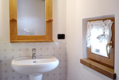 bagno 3 lavabo+wc Chalet 'Baita Tabià' Dolomites