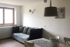 Soggiorno con angolo TV