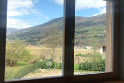 Vista esterna dalla zona giorno