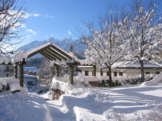 Giardino Dolomiti Hotel Olimpia inverno Andalo