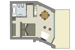 Du Lac et Du Parc Grand Resort -One Room Bungalow 