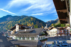 view from balcony