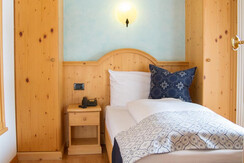 Camera Singola Hotel Genzianella Ziano di Fiemme T