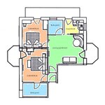 Foto di Appartamento Vacanza a Mezzano Romantica