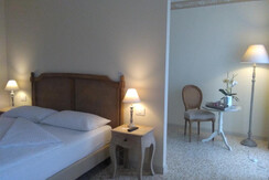 camera superior vista giardino