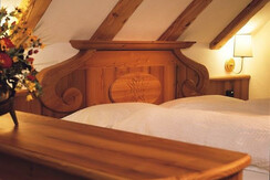 camera da letto rifugio Nambino