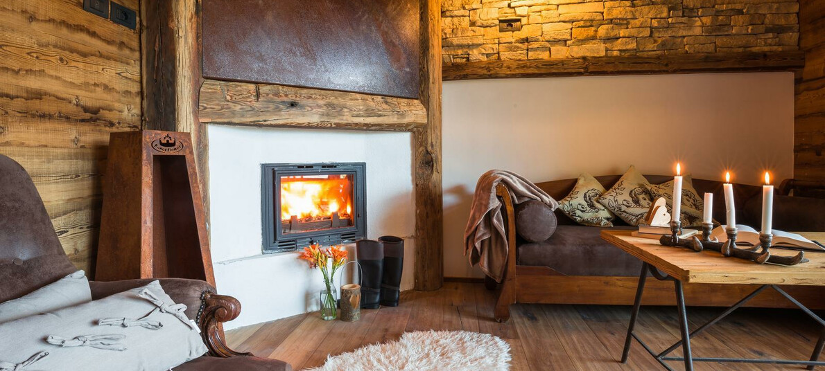 Erholsamer Urlaub in warmer Berghütte - Trentino im Herbst