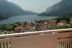 vista dal balcone