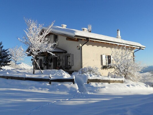 B&B Mas dei Girardei in inverno