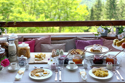Breakfast table