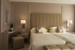 Luxury camera  con cuscini cervi