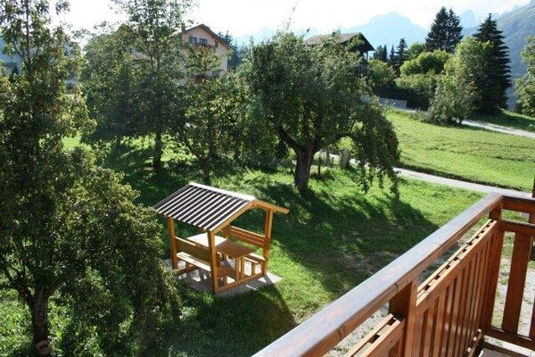 Casa Nilo Andalo vista dal balcone