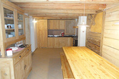 Baita Prà de Crepata granda cucina