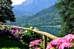 giardino vista lago