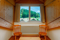 MANSARDA camera da letto con finestra