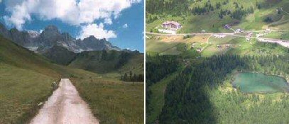 Passo S. Pellegrino, val di Fassa. Residence Rododendro