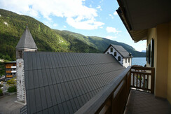 secondo balcone sulla piazzetta