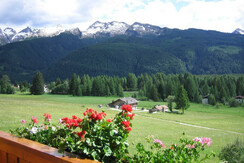 vista dal balcone
