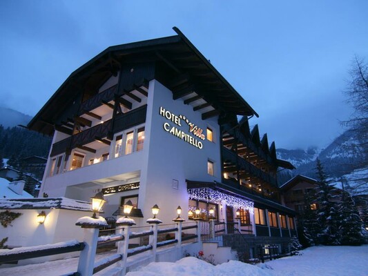 Hotel Villa Campitello - Campitello - Fassatal - Winter