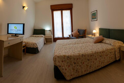 Camera tripla con balcone